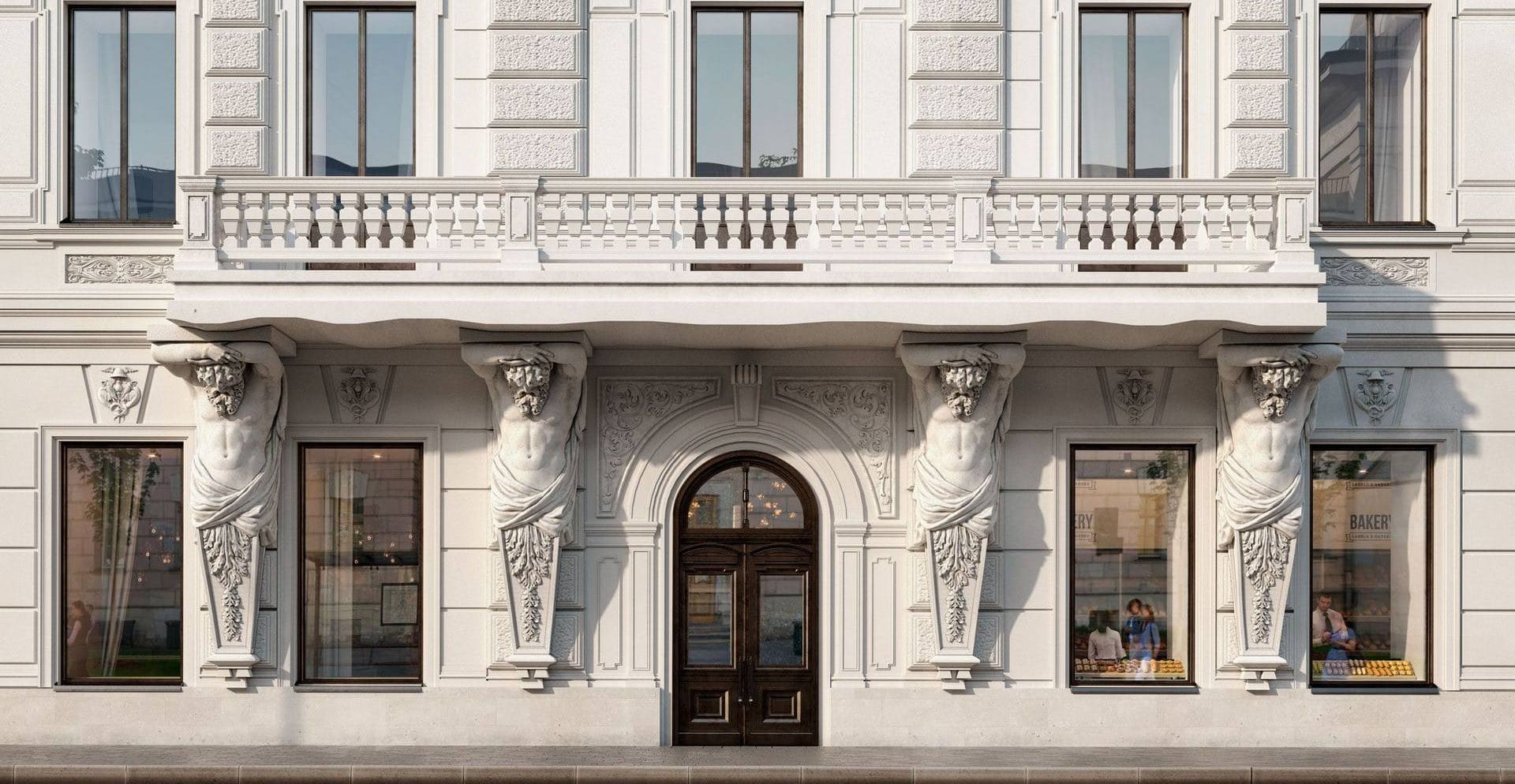 Дом с Атлантами